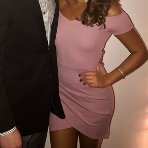 MISSGUIDED Wrap Bodycon Dress